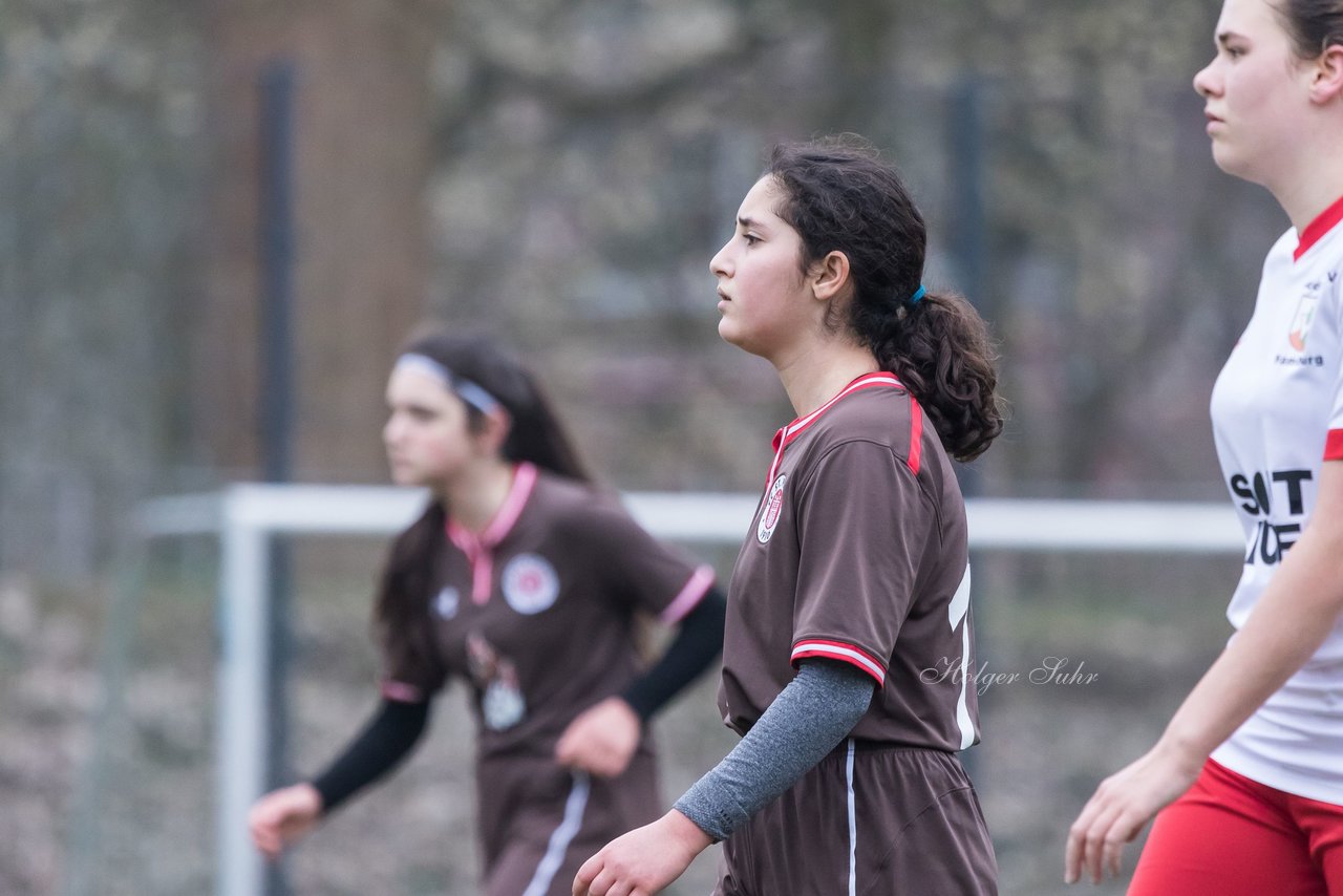 Bild 212 - B-Juniorinnen Walddoerfer - St.Pauli : Ergebnis: 4:1